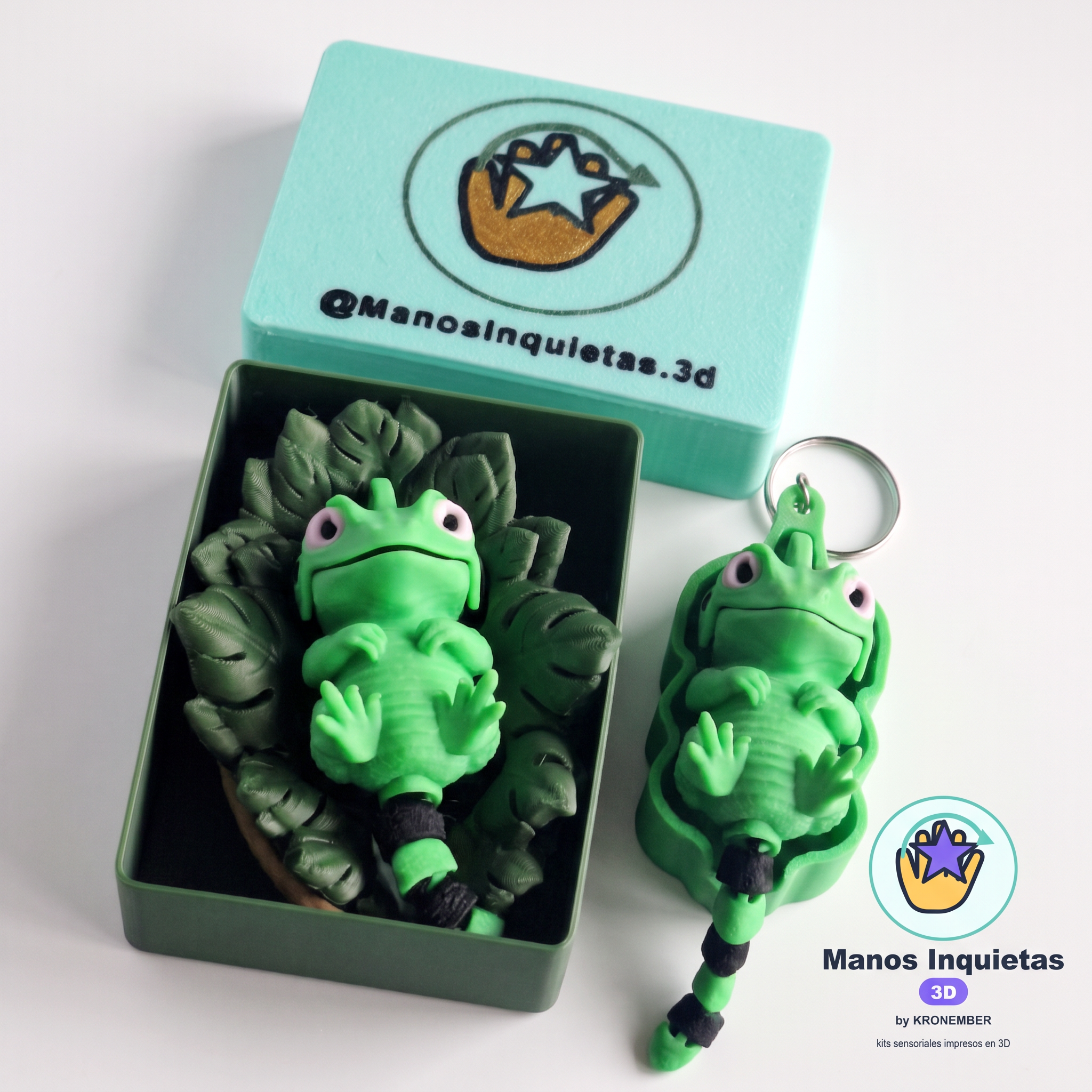 Iguana de la colección Clickers Terra
